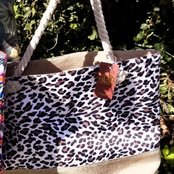 TOTE Leopard Luscious Huge Bag ~ Fill with Desires - Picture 3 of 8